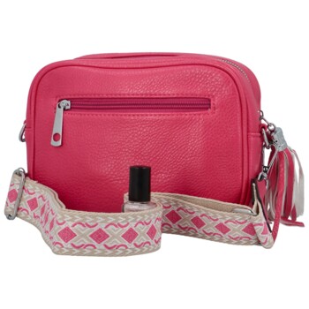 Dámska crossbody kabelka fuchsiová - MaxFly Nuranna