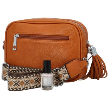Dámska crossbody kabelka hnedá - MaxFly Nuranna