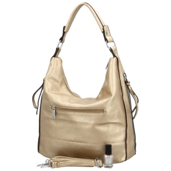 Dámska kabelka na rameno zlatá - Romina & Co Bags Gracia