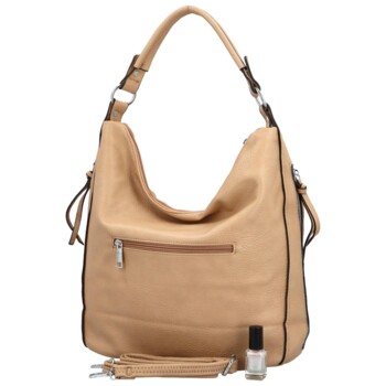 Dámska kabelka na rameno taupe - Romina & Co Bags Gracia