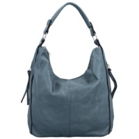 Dámska kabelka na rameno šedo/modrá - Romina & Co Bags Gracia