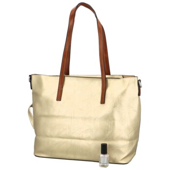 Dámska kabelka na rameno zlatá - Romina & Co Bags Morrisena