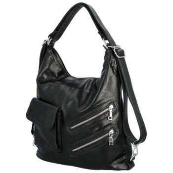 Dámsky kabelko/batoh čierny - Romina & Co Bags Marjorine