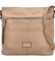 Dámska crossbody kabelka taupe - Coveri Chantalls