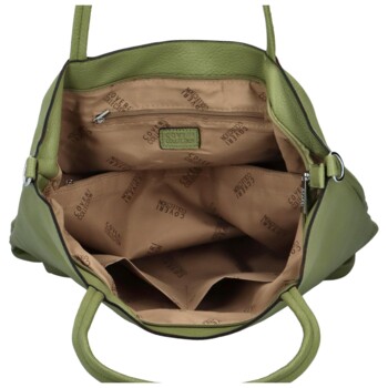 Dámska kabelka na rameno zelená - Coveri Lusy