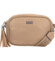 Dámska crossbody kabelka taupe - Coveri Orchideas