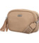 Dámska crossbody kabelka taupe - Coveri Orchideas