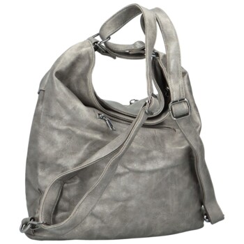 Dámsky kabelko/batoh strieborný - Romina & Co Bags Kiraya