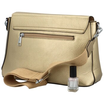 Dámska crossbody kabelka zlatá - Firenze Ameralda