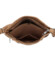 Dámska crossbody kabelka tmavo béžová - Romina & Co Bags Jawes