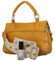 Dámska crossbody kabelka žltá - MaxFly Magdalena