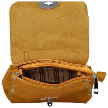 Dámska crossbody kabelka žltá - MaxFly Magdalena