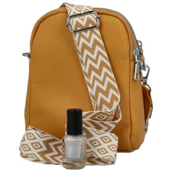 Dámska crossbody kabelka žltá - MaxFly Angélica