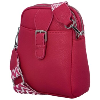Dámska crossbody kabelka fuchsiová - MaxFly Angélica