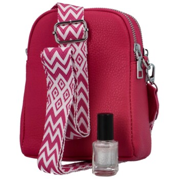 Dámska crossbody kabelka fuchsiová - MaxFly Angélica