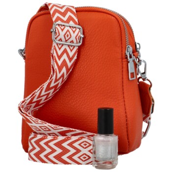Dámska crossbody kabelka oranžová - MaxFly Angélica