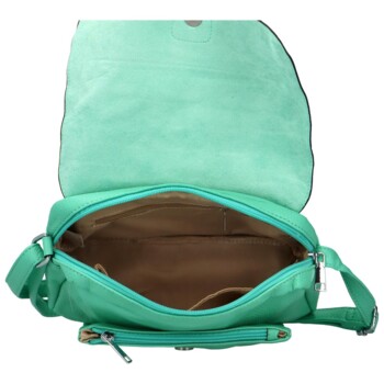 Dámska crossbody kabelka tyrkysová - Firenze Zopóla