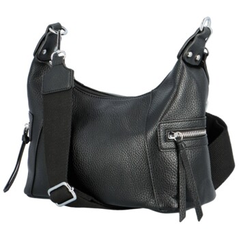 Dámska crossbody kabelka čierna - Firenze Celistia