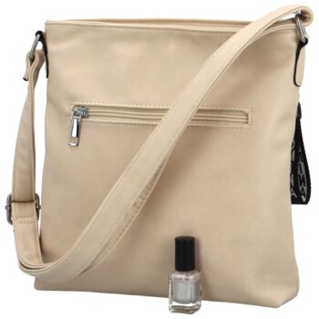Dámska crossbody béžová - Romina & Co Bags Meschinia 