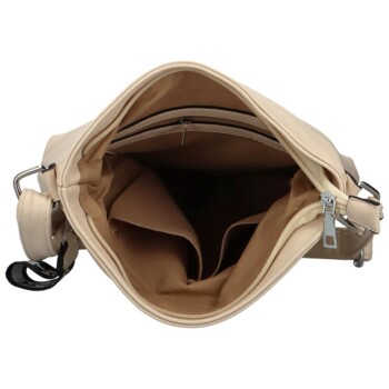 Dámska crossbody béžová - Romina & Co Bags Meschinia 