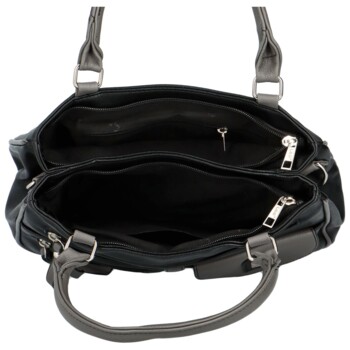 Dámska kabelka do ruky čierno/sivá - Firenze Aryana