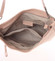 Módna dámska kožená kabelka svetloružová - ItalY Margareta