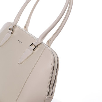 Trendy kabelka cez rameno béžová - David Jones Jaylee