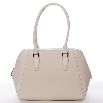 Trendy kabelka cez rameno béžová - David Jones Jaylee