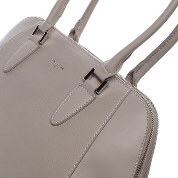 Trendy kabelka cez rameno šedá - David Jones Jaylee