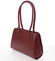 Elegantná dámska tmavo červená kabelka cez plece - David Jones Jade