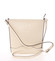 Béžová kožená crossbody kabelka - ItalY Bryana