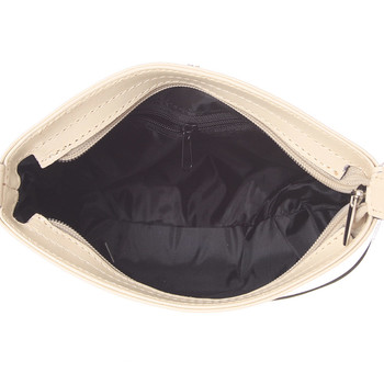 Béžová kožená crossbody kabelka - ItalY Bryana