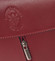 Dámska kožená crossbody kabelka červená  - ItalY Marketa