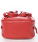 Unikátny malý perforovaný červený batôžtek - David Jones MiMi