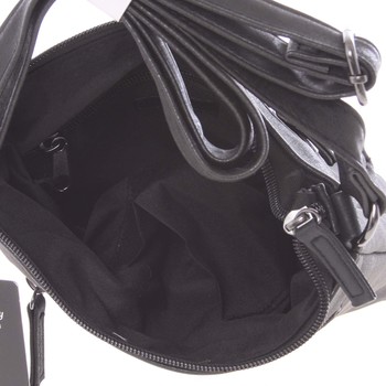 Dámska elegantná crossbody kabelka čierna - Piace Molto Narah