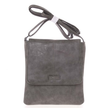 Elegantná dámska crossbody kabelka sivá - Piace Molto Narcissa