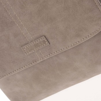 Dámska elegantná crossbody kabelka taupe - Piace Molto Narcissa