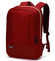 Kvalitné školské a cestovný ruksak červený - Travel plus 0100