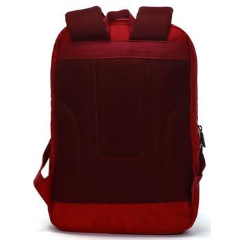 Kvalitné školské a cestovný ruksak červený - Travel plus 0100