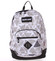 Originálne ľahký školský a cestovný batoh šedo biely - Highland 8275