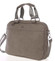 Mäkká taška na spisy a notebook tmavá taupe - Bellugio Maris