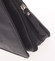 Štýlová pánska kožená taška na doklady čierna - Gerard HENON Melesio