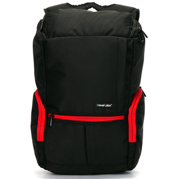 Veľký cestovný čierny batoh - Travel plus 0069