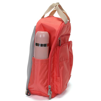 Plne funkčný dámsky batoh lososový - Travel Plus 0632