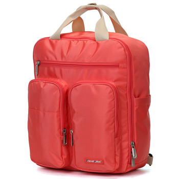 Plne funkčný dámsky batoh lososový - Travel Plus 0632