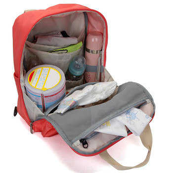 Plne funkčný dámsky batoh lososový - Travel Plus 0632