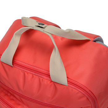 Plne funkčný dámsky batoh lososový - Travel Plus 0632