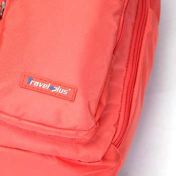 Plne funkčný dámsky batoh lososový - Travel Plus 0632