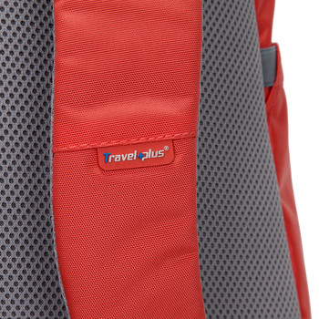 Plne funkčný dámsky batoh lososový - Travel Plus 0632