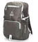 Vode odolný šedý cestovné a školský batoh - Granite Gear 7055